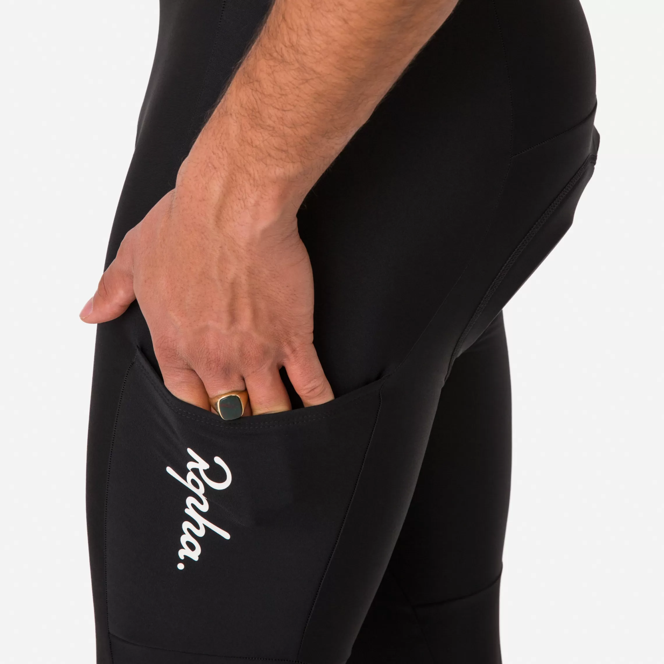 Rapha Men's Core Cargo Winter Tights with Pad Shop